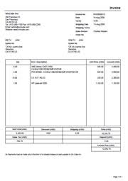 Dari sudut pandangan penjual, invois itu adalah invois jualan. Contoh Invoice Syarikat Kerkoso
