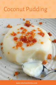 Coconut Pudding Recipe Milk Recipes Dessert Condensed Milk Recipes Desserts Coconut Milk Recipes