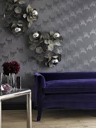 Cornerstone Interiors Okayl I May Be Going To The Paint Store The Nearest Ace Hardware Love This Gray Decor Zebra Wallpaper Vintage Home Accessories