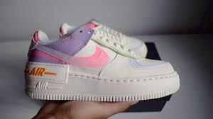 The Nike Air Force 1 Shadow Pale Ivory Digital Pink Unboxing Youtube