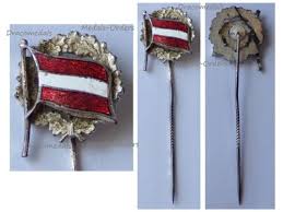 Wwii ww2 german military cross eagle pin cap cockade lapel pin army elite edelweiss troops empire flower luftwaffe pins badges. Austria Wwi Republic German Austria Flag Kuk Cap Badge Stickpin Pin Patriotic Ww1 Decoration Great War 1914 1918 1919 Dracomedals Medals Orders Medals Orders Decorations