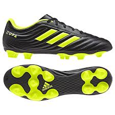 Chuteira Campo Adidas Copa 19 4 Fg Preto E Amarelo Netshoes Temos chuteira profissional adidas nemeziz 17.1 fg bb6078, chuteira profissional ace 17 + purecontrol fg by2457 e mais. chuteira campo adidas copa 19 4 fg