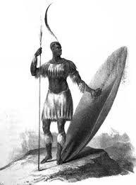 Sketch Of King Shaka 1781 1828 From 1824 Attributed To James King It Appeared In Nathanial Isaacs Travels Histoire De L Afrique Histoire Des Noirs Zulu