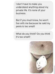 I end all of my interactions with micro dick pics. : rniceguys