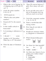 Mental Math Grade 4 Day 18 Mental Maths Worksheets Mental Math Math Methods