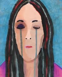 Shoshke Engelmayer לפני כמה חודשים ציירתי את נעמה מחייכת, שמחה ואופטימית  כמו שהיתה לפני שנחטפה. נתתי את הציור לאיילת, אמא שלה. הלילה ציירתי את נעמה  מכונסת בעצמה, עצומת עינים. כשסיימתי, הבנתי שהדמעות