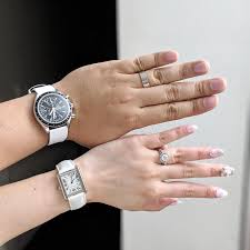 You've been together for one year with happiness and sharing. Omega Cartier First Wedding Anniversary Gifts One For Her One For Me Watches