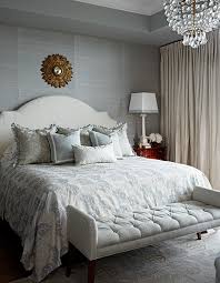Black and white floral wallpaper sets a chic backdrop for pink and white dotted bedding and golden accessories in this bedroom. 30 Of House Home S Best Ever Bedrooms House Home