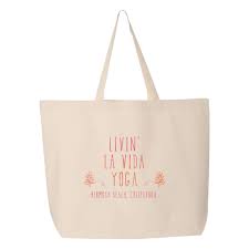 Find a yoga teacher or pilates instructor in hermosa beach, ca. Livin La Vida Yoga Tote Bag Hermosa Beach Manhattan Beach Redondo