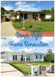 Atomic ranch renovations often preserve the home's view from the street, or don't go too far to change it. Ranch Style Home Renovation Home Bunch Interior Design Ideas