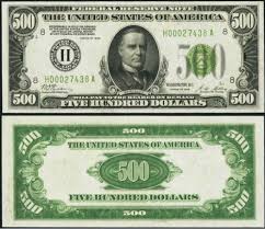 The united states gross domestic product for 2012 was $15.68 trillion. Value Of Old 500 Bills Price Guide Old Money Prices