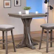 Bring a touch of added charm to your home with bar tables and pub tables from coleman furniture. Graystone Square Pub Table By Eci Furniture Furniturepick
