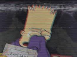 New simpsons 'stay strong, cry a lot' format. Pin On Bart Simpson Art