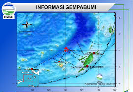 Kepala bidang informasi gempa bumi dan peringatan dini tsunami bmkg wandono menyebut hasil analisis pemutakhiran data bmkg menunjukkan bahwa gempa bumi terakhir terjadi pada pukul 22.10. Update Bmkg Gempa Tanimbar Mbd Berkekuatan M 6 9 Malukuterkini Com