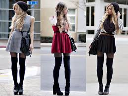 What Are The Black Knee Socks Above The Knee