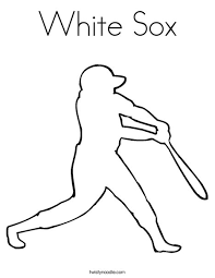 Последние твиты от chicago white sox (@whitesox). White Sox Coloring Page Twisty Noodle