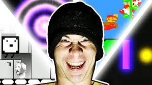 PLAYING OTHER GAMES IN GEOMETRY DASH