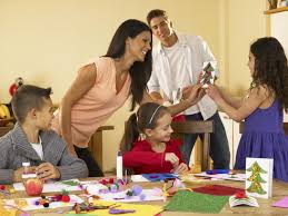 Depending on what kind of greeting card you plan to make, you'll need glue, scissors or a paper cutter, paper or blank cards, envelopes, small decorations to put on the card, and a pen or pencil. Card Making Day Fun Holiday