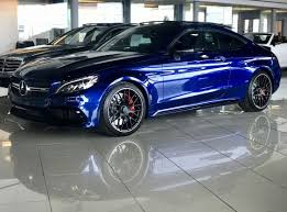 2018 Mercedes Amg C63s Brilliant Blue Metallic
