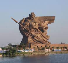 Old chinese guan yu god of war su un cavallo. Statue Of Guan Yu Jingzhou Wikipedia