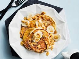 Ricotta Hotcakes With Honeycomb Toffee Butter Recipe Recipe Food Recipes Ricotta