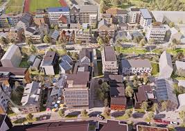 I östra sätra pågår omfattande renoveringar av stora delar av gavlegårdarnas bostadsbestånd. Sa Kan Nya Satra Se Ut
