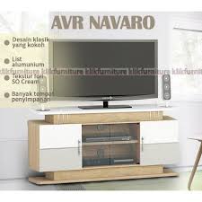 Model meja tv mewah klasik ukir marmer gold with lemari. Olympic Avr Navaro Rak Tv Meja Tv Bufet Tv Minimalis Official Pusat Furniture Online Klikfurniture Com