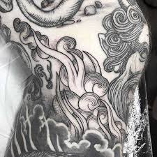 Black And White Flames Tattoo Flames Tattoo By Sam Rulz Flame Tattoos Tattoos Fire Tattoo