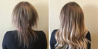 This assumes that you are using higher quality, remy human hair. The Shocking Hair Extensions Before And After You Have To See Allure