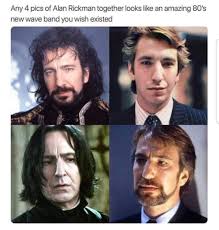 43 Fresh Pics Packed To The Brim With Cool Alan Rickman Goth Memes Funny Pictures