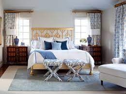 Our wooden bedroom furniture sets are perfect for creating a rustic, natural and homely feel to your room. 20 Beautiful Bedroom Designs With Gold And Navy Accents Home Design Lover