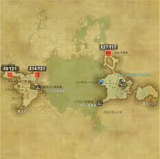 Ff14 トレジャーハントmap G5地図座標 新生ff１４攻略情報 エオルゼアガイド