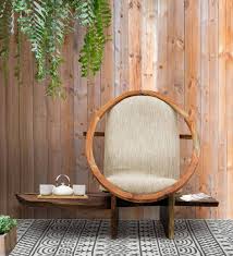 Maybe you would like to learn more about one of these? Buy Nameri Statement Chair With Attached Side Table By Algaari Online Tolix Replica Chairs Chairs Furniture Pepperfry Product