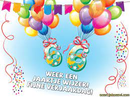 Jakosawi E Cards 66 Jaar Ballonnen 2