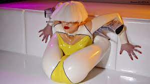 Wallpaper zlata, zlatexa, blonde, fetish model, contortionist, flexible,  extreme, shiny, tight, latex, catsuit, fullsuit, fetish babe, red lips,  platinum blonde, wig desktop wallpaper - Fetish Girls - ID: 207710 -  ftopx.com