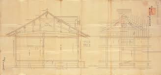 Sections are provided to give a clearer and more detailed drawing to show what the design is and what is required to complete the project. Cross Sectional Plan Of MatsunorÅka Honmaru Palace Go Honmaru MatsunorÅka Tatejiwari Ezu