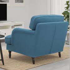 Stocksund Armchair Ljungen Blue Shop Today Ikea Wohnzimmer Braun Sessel Armlehnen