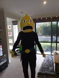 My Lemongrab costume from Halloween last year : r/adventuretime