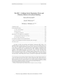 Pdf Computerization And The Abacus Reputation Trust And Fiduciary Duties In Investment Banking