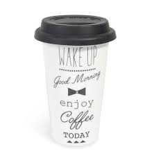 Mug De Voyage En Porcelaine Blanc Noir Nœud Maisons Du Monde Avec Images Porcelaine Blanche Mug De Voyage Maison Du Monde