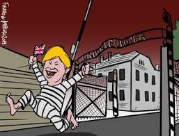 Boris johnson said today there will probably be another wave of covid in the uk, but our smashing vaccine rollout will provide robust fortifications against it. Italien Cartoon Vergleicht Eu Mit Auschwitz