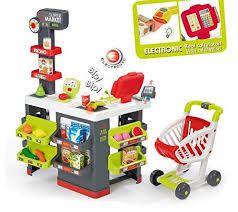 Smoby 350213 Supermarket Avec Chariot 42 Accessoire Https Www Amazon Fr Dp B0 Cabane De Jardin Pour Enfants Jardin Pour Enfants Caisse Enregistreuse