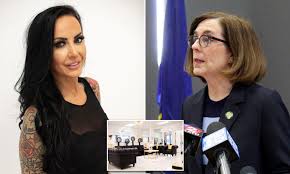 These ash blonde hair colors are all over instagram and pinterest too. Oregon Salon Owner Sues Governor Kate Brown For 100k Over Her 14 000 Fine For Reopening Business Daily Mail Online
