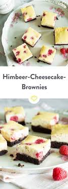 amerikanische klassiker unter sich himbeer cheesecake brownies rezept backen himbeer cheesecake kuchen rezepte und brownies
