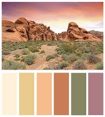 Color Board Mojave Desert And Vegas Inspired Color Palettes Dzzyn Nature Color Palette Earth Colour Palette Desert Colors