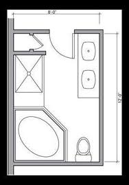 This mediterranean design floor plan is 12371 sq ft and has 6 bedrooms and has 6 bathrooms. Master Bathroom Floor Plans 8x12 Decoomo