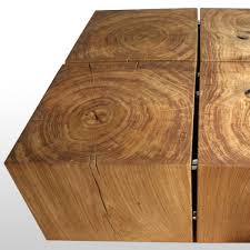 Tree stump table, log table, floating stump, coffee table wood, side table, log table, nightstand wood, end table, wood stool, chic décor. Solid Wood Table Oak Or Beech From Logs Associated With Steel Tubes