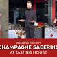 Weekend Kick Off Champagne Sabering event in Los Gatos, CA