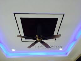Contoh lampu siling ruang tamu. Siling Kapur Ruang Tamu Moden Home Desaign