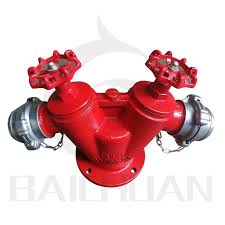 65-16K-65 Double Head Fire Fighting Hydrant Valve for Sale